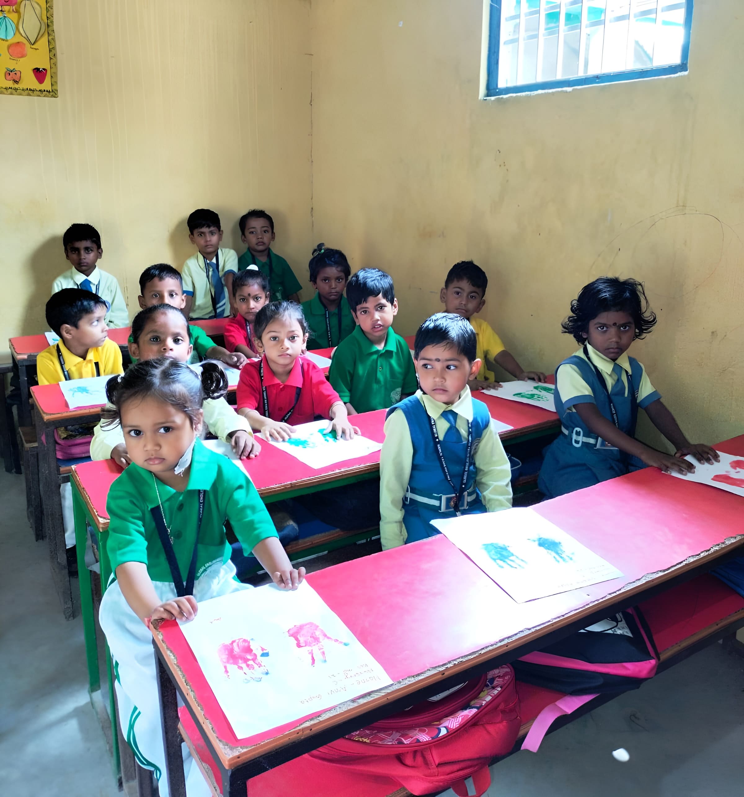 Students in classroom
